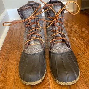 ✨RARE✨Felt Wool LL Bean Duck Boots